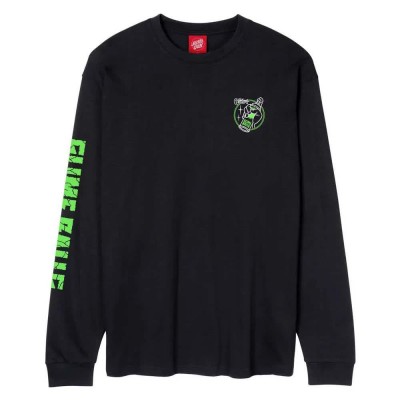 тениска,мъжки,тениски,santa,cruz,mike,giant,van,long,sleeve,t,shirt,black,(black)