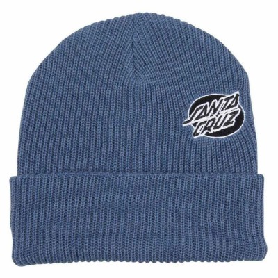 шапка,всички,шапки,santa,cruz,mono,lined,oval,dot,beanie,blue,(dusty,blue)