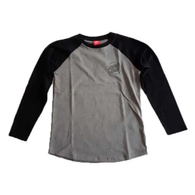 тениска,детски,тениски,santa,cruz,opus,dot,baseball,long,sleeve,t,shirt,black,dark,heather
