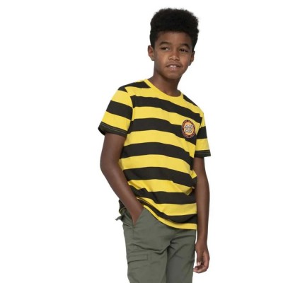 тениска,детски,тениски,santa,cruz,outer,ringed,dot,short,sleeve,t,shirt,yellow,(gold,stripe)