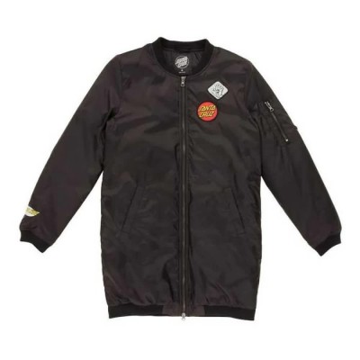 яке,дамски,якета,и,палта,santa,cruz,patched,bomber,jacket,black,(black)