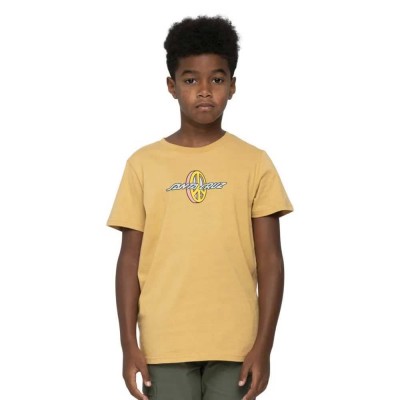 тениска,детски,тениски,santa,cruz,peace,strip,short,sleeve,t,shirt,yellow,(parchment)