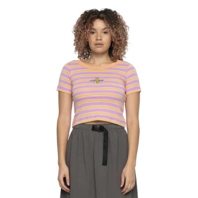тениска,дамски,тениски,santa,cruz,peace,strip,short,sleeve,t,shirt,pink,(pink,orange,stripe)