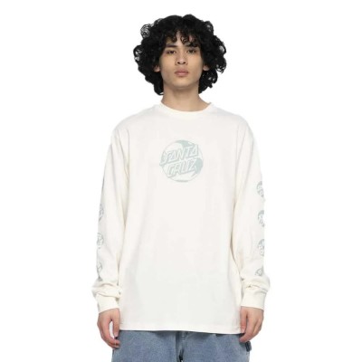 тениска,мъжки,тениски,дамски,тениски,santa,cruz,planet,dot,front,long,sleeve,t,shirt,white,(moss)