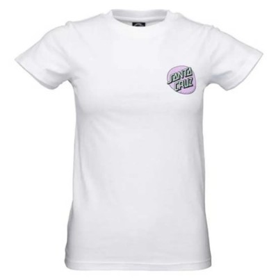 тениска,дамски,тениски,santa,cruz,process,dot,short,sleeve,t,shirt,white,(white)