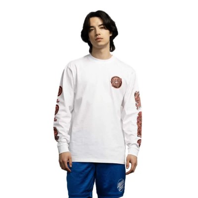 тениска,мъжки,тениски,santa,cruz,rob,evolution,long,sleeve,t,shirt,white,(white)