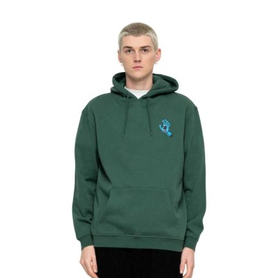 суичър,мъжки,пуловери,santa,cruz,screaming,hand,chest,hoodie,green,(cedar)