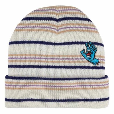 шапка,всички,шапки,santa,cruz,screaming,mini,hand,beanie,white,(white,stripe)