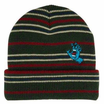 шапка,всички,шапки,santa,cruz,screaming,mini,hand,beanie,green,(sage,stripe)