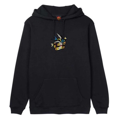 суичър,мъжки,пуловери,santa,cruz,sommer,sparrow,front,hoodie,black,(black)