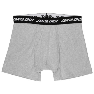 боксерки,мъжко,бельо,santa,cruz,strip,boxers,grey,(heather,grey)