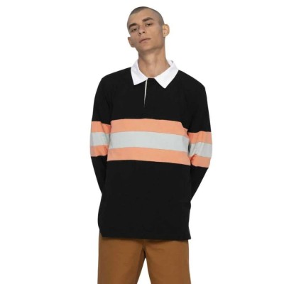 дамски,блузи,с,яка,мъжки,блузи,с,яка,santa,cruz,vista,strip,long,sleeve,polo,black,(washed,black)