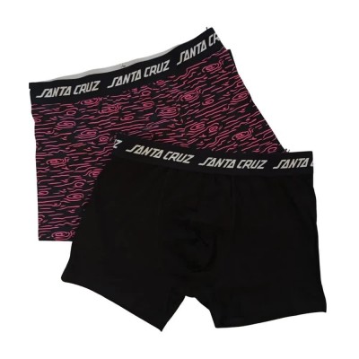 боксерки,мъжко,бельо,santa,cruz,wagon,boxers,2,units,black,(neon,wood,&,black)