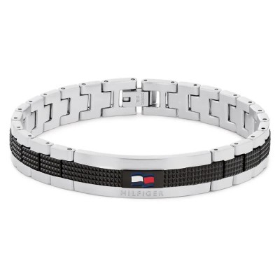 бижутерия,tommy,hilfiger,2790643,bracelet,silver,black