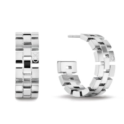 бижутерия,calvin,klein,35000249,earrings,silver,(silver)