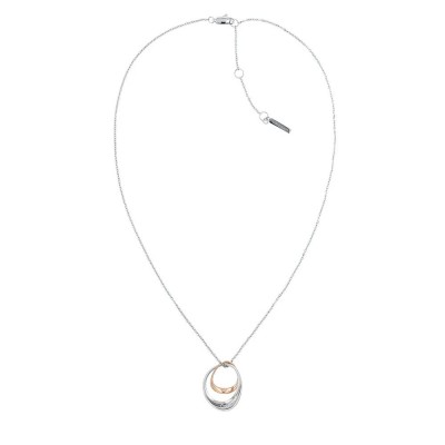 бижутерия,calvin,klein,35000008,necklace,silver,gold