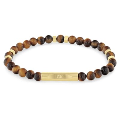 бижутерия,calvin,klein,35000576,bracelet,brown,gold