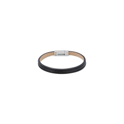 бижутерия,calvin,klein,35100020,bracelet,black,silver