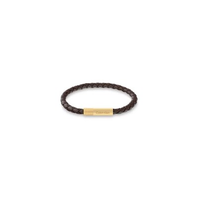 бижутерия,calvin,klein,35100027,bracelet,brown,gold