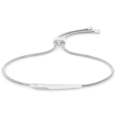бижутерия,calvin,klein,elongated,drops,bracelet,silver