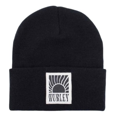 шапка,всички,шапки,hurley,big,sky,beanie,black,(black)