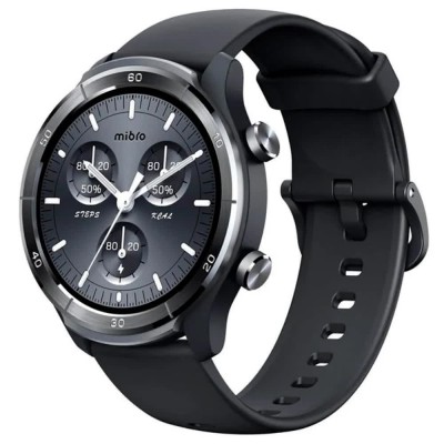 часовници,mibro,a3,smartwatch,silver,(black)