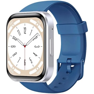 часовници,oukitel,bt103,1.91,smartwatch,silver,blue