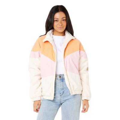 яке,мъжки,якета,дамски,якета,и,палта,rip,curl,sunset,luau,cord,jacket,multicolor,(off,white)