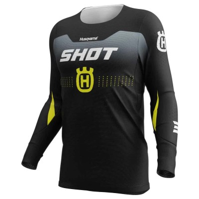 блуза,с,дълъг,ръкав,мъжки,тениски,дамски,тениски,shot,aerolite,hva,long,sleeve,jersey,black,(black,grey)