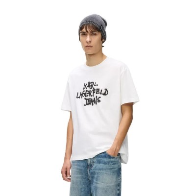 тениска,мъжки,тениски,дамски,тениски,karl,lagerfeld,jeans,b1m17065,short,sleeve,t,shirt,white,(white)