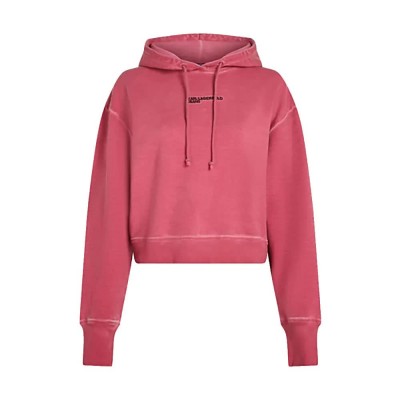 суичър,дамски,блузи,karl,lagerfeld,jeans,b1w20047,hoodie,pink,(very,berry)