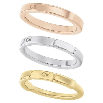 бижутерия,calvin,klein,35000458,ring,gold,silver,rose,gold
