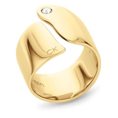 бижутерия,calvin,klein,35000663,ring,golden,(gold)