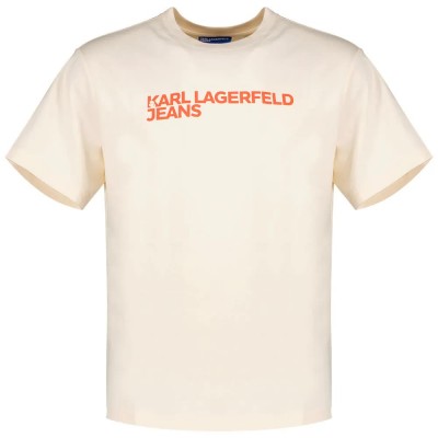 тениска,мъжки,тениски,дамски,тениски,karl,lagerfeld,jeans,a1m17002,short,sleeve,t,shirt,beige,(whitecap,grey)