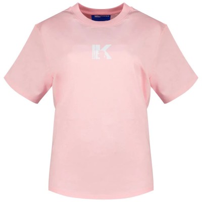тениска,мъжки,тениски,дамски,тениски,karl,lagerfeld,jeans,a1w17031,short,sleeve,t,shirt,pink,(fairytale)