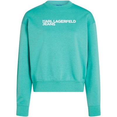 блуза,дамски,блузи,karl,lagerfeld,jeans,a1w20005,sweatshirt,green,(wasabi)