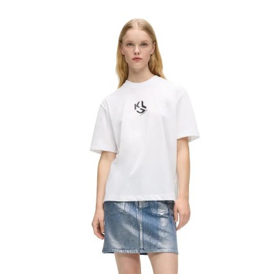 тениска,мъжки,тениски,дамски,тениски,karl,lagerfeld,jeans,b1w17086,short,sleeve,t,shirt,white,(white)
