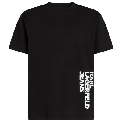 тениска,мъжки,тениски,дамски,тениски,karl,lagerfeld,jeans,b2m17047,short,sleeve,t,shirt,black,(black)