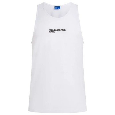 тениска,мъжки,тениски,дамски,тениски,karl,lagerfeld,jeans,b2m17055,sleeveless,t,shirt,white,(white)