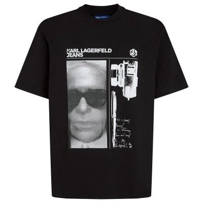 тениска,мъжки,тениски,дамски,тениски,karl,lagerfeld,jeans,b2m17067,short,sleeve,t,shirt,black,(black)