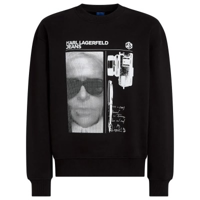 блуза,мъжки,пуловери,karl,lagerfeld,jeans,b2m20033,sweatshirt,black,(black)