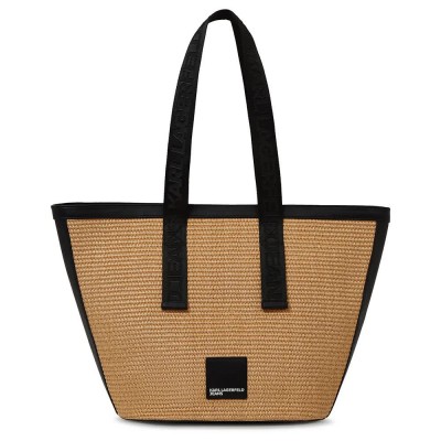 пазарска,чанта,всички,чанти,karl,lagerfeld,jeans,b2w30113,shopper,bag,brown,(natural)