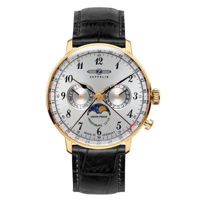часовник,часовници,zeppelin,7038,1,watch,black,silver
