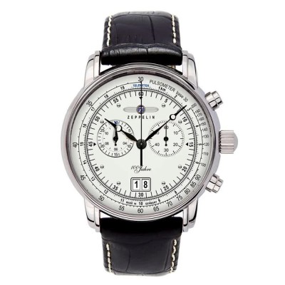 часовник,часовници,zeppelin,7690,1,watch,black,silver