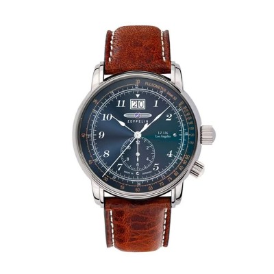 часовник,часовници,zeppelin,8644,3,quartz,43mm,watch,silver