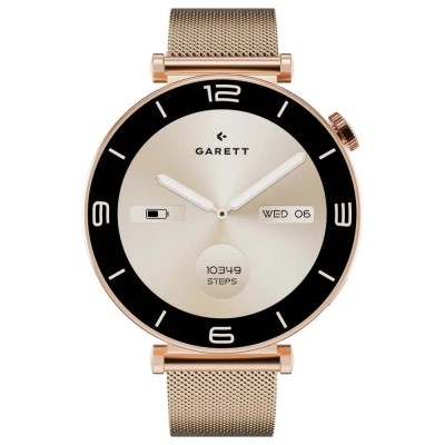 часовници,garett,mesh,smartwatch,golden,(rose,gold,steel)