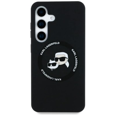 други,аксесоари,karl,lagerfeld,circle,magsafe,samsung,galaxy,s25,phone,case,black,(black)