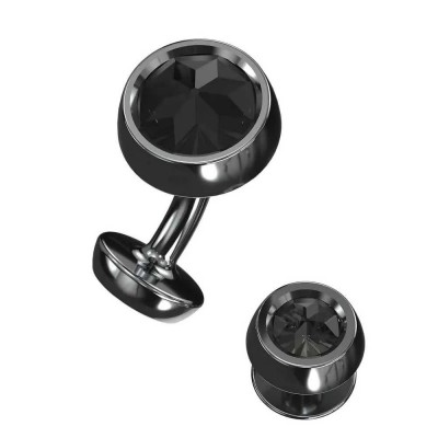 бижутерия,boss,50549051,cufflinks,silver,(black)