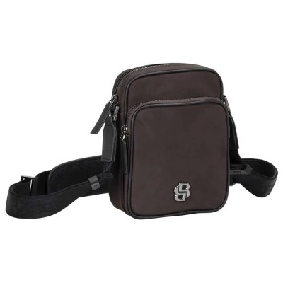 чанти,за,през,рамо,boss,b,icon,ns,10260368,crossbody,dark,brown