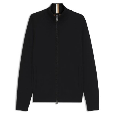 блуза,мъжки,пуловери,boss,idino,10272119,01,sweater,black,(black)